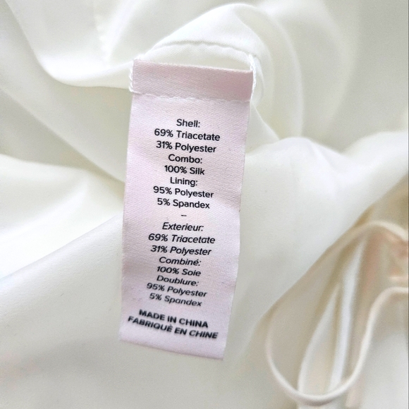 Cinq à Sept Sonia Cold-Shoulder Top in Ivory, Size XS - Picture 8 of 8